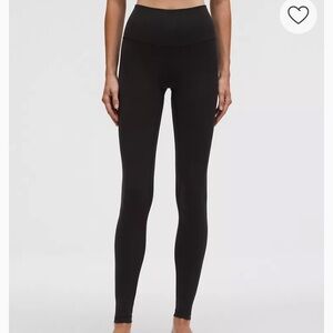 Lululemon Align High Rise Pant / leggings in Black, 31”